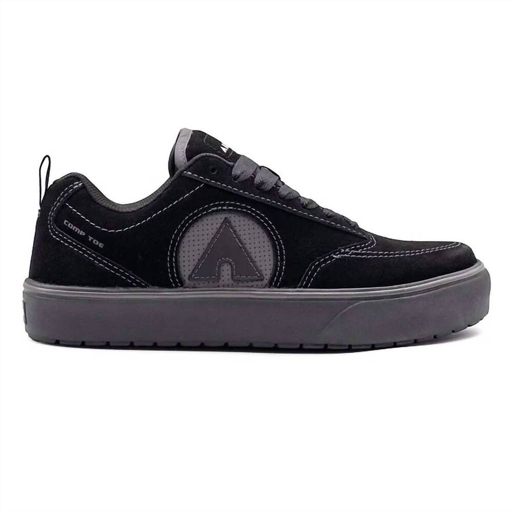 NEW AIRWALK men's phat a composite toe work shoe in black